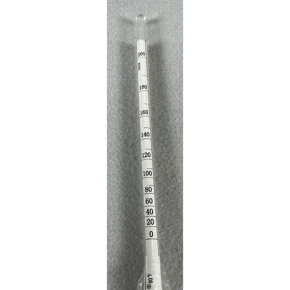 Brewer's Edge Hydrometer 60°F Homebrew Beer Wine Tester w Case‎